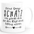 Kaffee-Tasse Keine Sorge Schatz, ich werde dich für den Rest deines Lebens nerven Spruch Geschenk Valentinstag Partner Liebe MoonWorks®preview