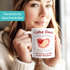 Kaffee-Tasse Liebe Grüße aus dem Babybauch Spruch Geschenk Schwangerschaft verkünden -für werdende Oma zum Muttertag SpecialMe®preview