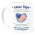 Kaffee-Tasse Liebe Grüße aus dem Babybauch Spruch Schwangerschaft verkünden - Geschenk für werdende Papas SpecialMe®preview