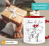 Kaffee-Tasse Liebe Herz personalisiert mit Namen Geschenk Jahrestag Valentinstag Paare Mann Frau SpecialMe®preview