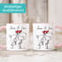 Kaffee-Tasse Liebe Herz personalisiert mit Namen Geschenk Jahrestag Valentinstag Paare Mann Frau SpecialMe®preview
