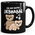 Kaffee-Tasse Liebe lustig Bär Geschenk Partner Mann Liebhaber Jahrestag Valentinstag  Moonworks®preview