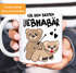 Kaffee-Tasse Liebe lustig Bär Geschenk Partner Mann Liebhaber Jahrestag Valentinstag  Moonworks®preview