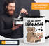 Kaffee-Tasse Liebe lustig Bär Geschenk Partner Mann Liebhaber Jahrestag Valentinstag  Moonworks®preview
