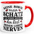 Kaffee-Tasse Liebe lustig Spruch Keine Sorge Schatz witzige Geschenke Hochzeitstag Valentinstag Moonworks®preview