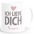 Kaffee-Tasse Liebe Name anpassbar ich liebe Dich personalisiert Liebeserklärung Geschenk Partner Freund/Freundin Valentinstag SpecialMe®preview