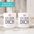 Kaffee-Tasse Liebe Name anpassbar ich liebe Dich personalisiert Liebeserklärung Geschenk Partner Freund/Freundin Valentinstag SpecialMe®preview