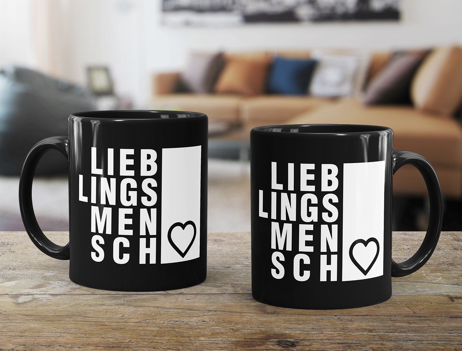 LIEBTASTISCH Personalisierter Kaffeebecher - Keramik Tasse Mit Gravur Für Kaffee & Tee