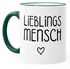 Kaffee-Tasse Lieblingsmensch Geschenk-Tasse Liebe Freundschaft Partner Freundin MoonWorks®preview