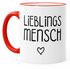 Kaffee-Tasse Lieblingsmensch Geschenk-Tasse Liebe Freundschaft Partner Freundin MoonWorks®preview