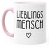 Kaffee-Tasse Lieblingsmensch Geschenk-Tasse Liebe Freundschaft Partner Freundin MoonWorks®preview