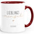 Kaffee-Tasse Lieblingsmensch Herz personalisiert mit Namen Geschenk Liebe Freundschaft Frau Freundin SpecialMe®preview