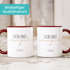 Kaffee-Tasse Lieblingsmensch Herz personalisiert mit Namen Geschenk Liebe Freundschaft Frau Freundin SpecialMe®preview