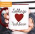 Kaffee-Tasse Lieblingsnachbarin Geschenk Nachbarn Moonworks®preview