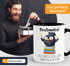 Kaffee-Tasse lustige Tiermotive - Geschenk Abschluss Bestanden Spruch Lustig Lizenz zum Klugscheissen - Keramikbecher Moonworks®preview