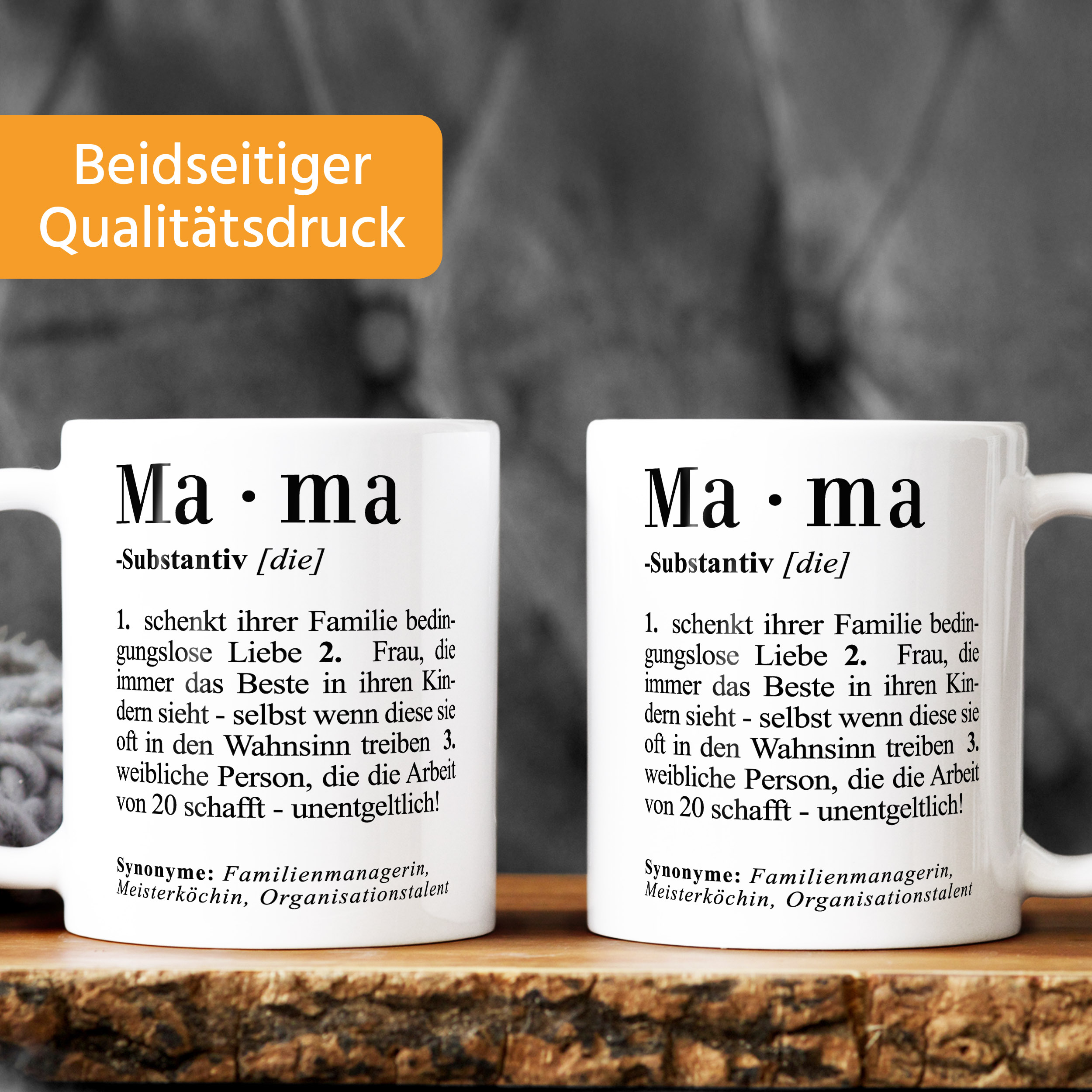 Kaffee-Tasse Mama Definition Dictionary Wörterbuch Duden Geschenk für ...