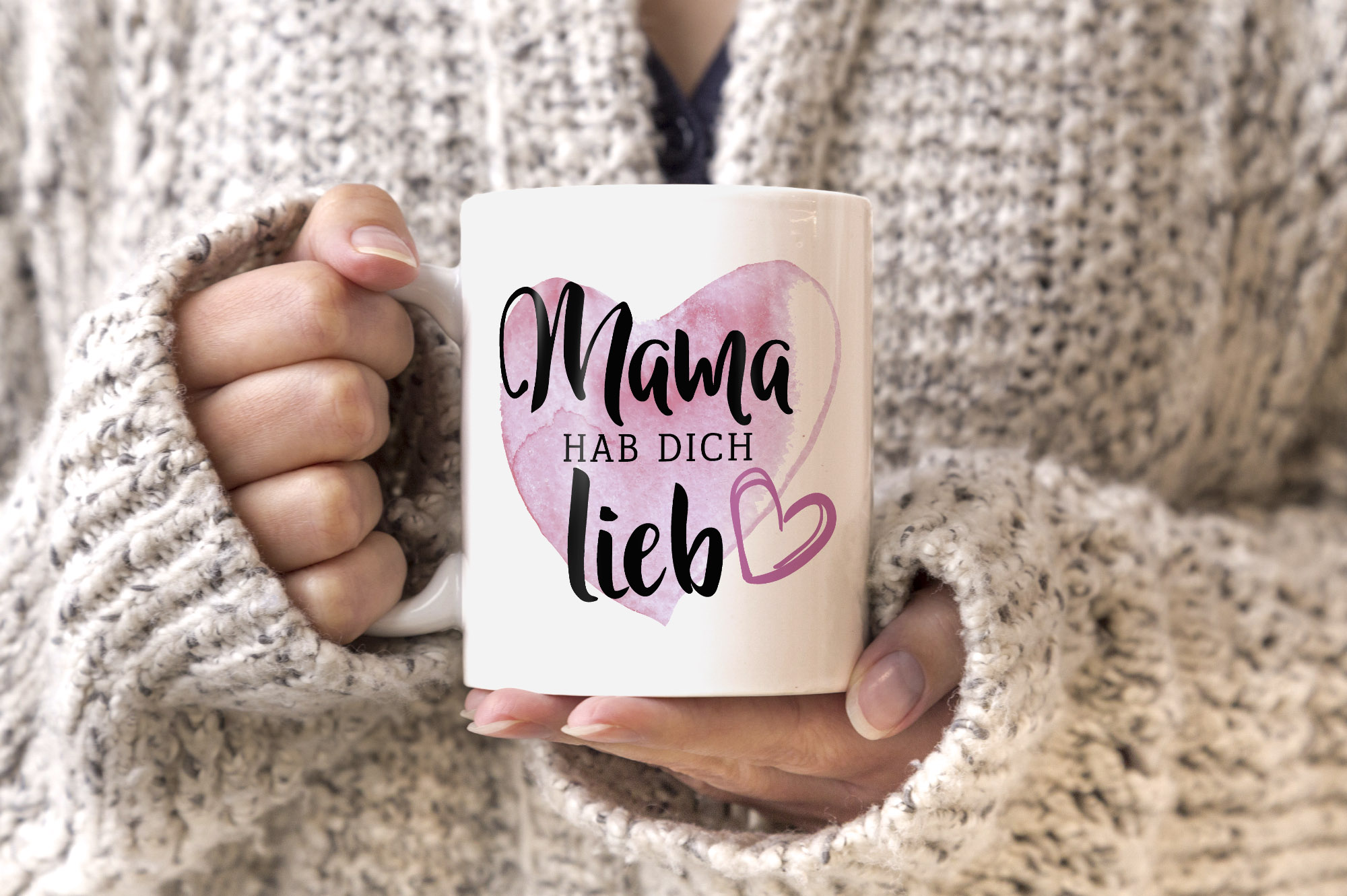 MoonWorks® Kaffeetasse 'Ich Wollte Nur Mal Danke Sagen' – Türkis-weiße Geschenktasse Für Mama