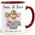 Kaffee-Tasse Mama Kinder Tochter Sohn personalisiert mit Namen Wunschtext persönliches Muttertagsgeschenk SpecialMe®preview