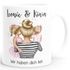 Kaffee-Tasse Mama Kinder Tochter Sohn personalisiert mit Namen Wunschtext persönliches Muttertagsgeschenk SpecialMe®preview