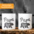 Kaffee-Tasse Mama, Papa, Baby Oma Opa Bär Geschenk Familie Keramikbecher mit Aufdruclk Moonworks®preview