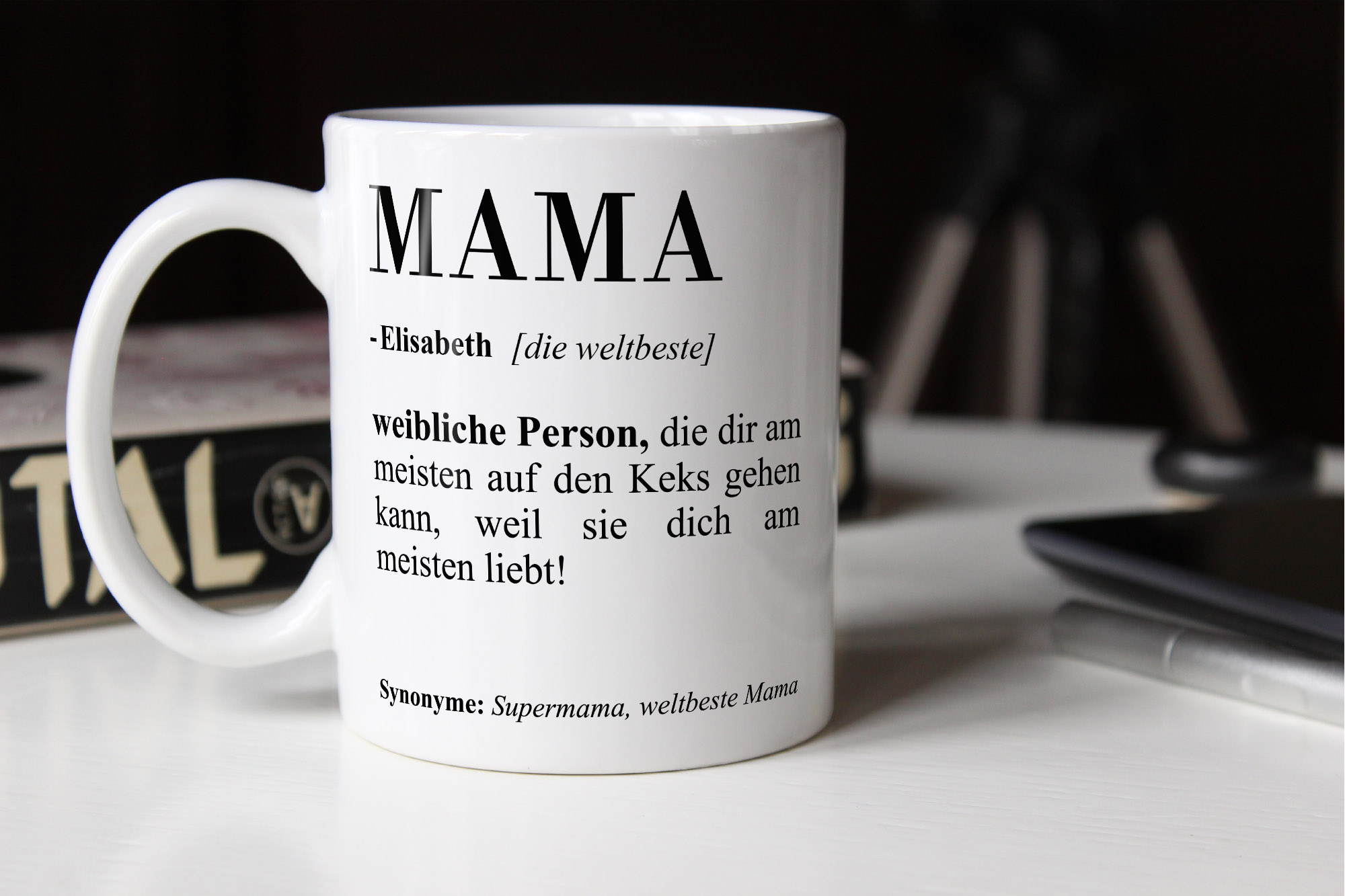 Kaffee-Tasse Mama Papa Bruder Schwester Definition Dictionary ...