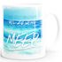 Kaffee-Tasse Man sitzt insgesamt viel zu wenig am Meer einfarbig MoonWorks®preview
