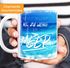 Kaffee-Tasse Man sitzt insgesamt viel zu wenig am Meer einfarbig MoonWorks®preview