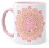Kaffee-Tasse Mandala Ethno Boho Kaffeetasse Teetasse Keramiktasse mit Innenfarbe Autiga®preview