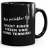 Kaffee-Tasse Mein perfekter Tag Leicht einen Sitzen und keine Termine MoonWorks®preview