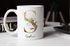 Kaffee-Tasse mit Buchstabe Initiale Monogramm individuell mit Namen personalisert Eukalyptus persönliche Geschenke SpecialMe®preview