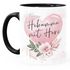 Kaffee-Tasse mit Name und Spruch mit Herz Initiale Monogramm Dankeschön personalisierte Geschenke SpecialMe®preview