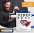 Kaffee-Tasse mit Namen Initiale personalisierbar Aufdruck Superheld/Superheldin persönliches individuelles Geschenk Moonworks®preview