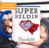Kaffee-Tasse mit Namen Initiale personalisierbar Aufdruck Superheld/Superheldin persönliches individuelles Geschenk Moonworks®preview
