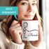 Kaffee-Tasse mit Namen Liebes-Paar Strichmännchen Motiv personalisierbar Liebesgeschenke Valentinstag Weihnachten (1 Tasse) SpecialMe®preview