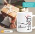 Kaffee-Tasse mit Namen Liebes-Paar Strichmännchen Motiv personalisierbar Liebesgeschenke Valentinstag Weihnachten (1 Tasse) SpecialMe®preview