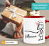 Kaffee-Tasse mit Namen Liebes-Paar Strichmännchen Motiv personalisierbar Liebesgeschenke Valentinstag Weihnachten (1 Tasse) SpecialMe®preview