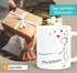 Kaffee-Tasse mit Namen Liebes-Paar Strichmännchen Motiv personalisierbar Liebesgeschenke Valentinstag Weihnachten (1 Tasse) SpecialMe®preview