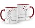 Kaffee-Tasse mit Namen Liebes-Paar Strichmännchen Motiv personalisierbar Liebesgeschenke Valentinstag Weihnachten (1 Tasse) SpecialMe®preview