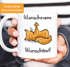 Kaffee-Tasse mit Namen Wunschtext Katze Mittelfinger F~ck Dich Kein Bock Bürotasse lustige Kaffeebecher MoonWorks®preview