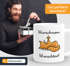 Kaffee-Tasse mit Namen Wunschtext Katze Mittelfinger F~ck Dich Kein Bock Bürotasse lustige Kaffeebecher MoonWorks®preview