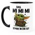 Kaffee-Tasse mit Spruch Das Mimimi stark in dir ist Baby Bürotasse lustige Kaffeebecher MoonWorks®preview