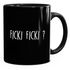 Kaffee-Tasse mit Spruch Ficki Ficki? Motiv lustig Ironie Kaffeebecher MoonWorks®preview
