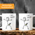 Kaffee-Tasse mit Spruch I`'m a unicorn Motiv lustiges Strichmännchen Penis Einhorn Parodie Ironie Bürotasse Kaffeebecher MoonWorks®preview
