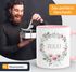 Kaffee-Tasse mit Spruch individuell anpassbar Schimpfwörter Beleidigung Ironie Sarkasmus Geschenk lustige Büro-Tasse MoonWorks®preview