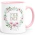 Kaffee-Tasse mit Spruch individuell anpassbar Schimpfwörter Beleidigung Ironie Sarkasmus Geschenk lustige Büro-Tasse MoonWorks®preview