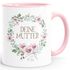 Kaffee-Tasse mit Spruch individuell anpassbar Schimpfwörter Beleidigung Ironie Sarkasmus Geschenk lustige Büro-Tasse MoonWorks®preview
