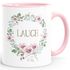 Kaffee-Tasse mit Spruch individuell anpassbar Schimpfwörter Beleidigung Ironie Sarkasmus Geschenk lustige Büro-Tasse MoonWorks®preview