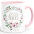 Kaffee-Tasse mit Spruch individuell anpassbar Schimpfwörter Beleidigung Ironie Sarkasmus Geschenk lustige Büro-Tasse MoonWorks®preview