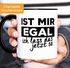 Kaffee-Tasse mit Spruch Ist mir egal ich lass das jetzt so Spruch-Tasse mit Innenfarbe MoonWorks®preview
