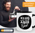 Kaffee-Tasse mit Spruch Klug wars nicht aber geil Tasse mit Innenfarbe MoonWorks®preview